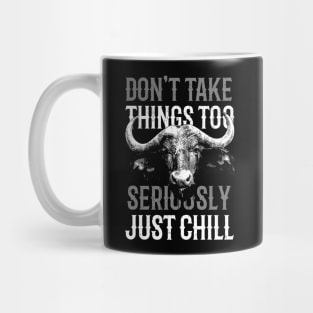 Water Buffalo - Just Chill Cool Design Mug